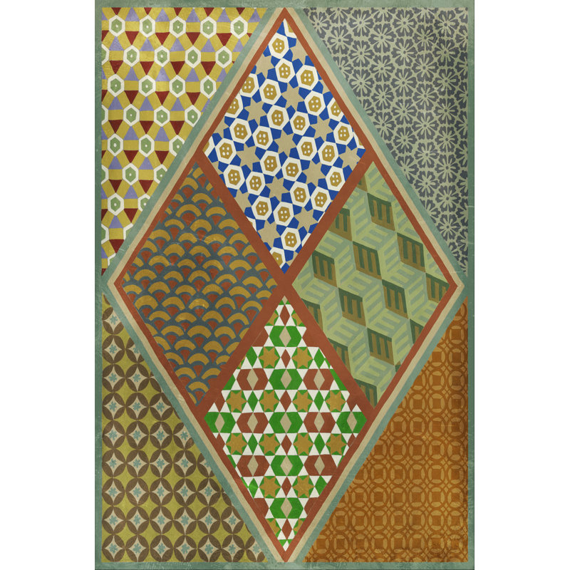 Wallpaper Collage IV by Chariklia Zarris - Wrapped Canvas Print, 122cm H x 81cm W