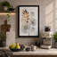 Study in Gold Botanical 1 Piece Wrapped Canvas Wall Art-2059998389-2059998390