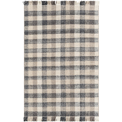 Tapis gris anthracite / gris moyen / beige Cordelia
