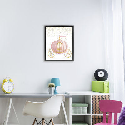Princess Dreams Carriage Floating Frame, design by Christine Simpson Art