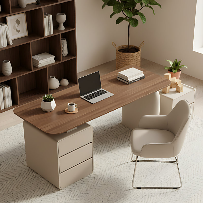 Bureau de direction 63 po Modern, H 29,53 po x l 62,99 po x P 27,56 po