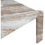 Table basse Abe en marbre véritable brun-370637125