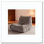 Fauteuil d'appoint rembourré en velours côtelé Corduroy-1852354529