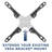 Mount-It! VESA Mount Adapter Kit, TV Wall Mount Bracket Adapter Fits 23 to 42 in., Hardware Included
