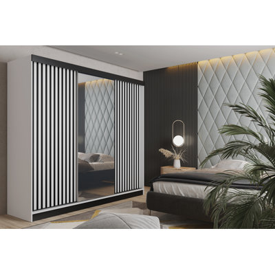 Alnita 3 Door Wardrobe