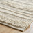 Woven Texture Stripe Bath Rug Natural 20X32"-1619075783