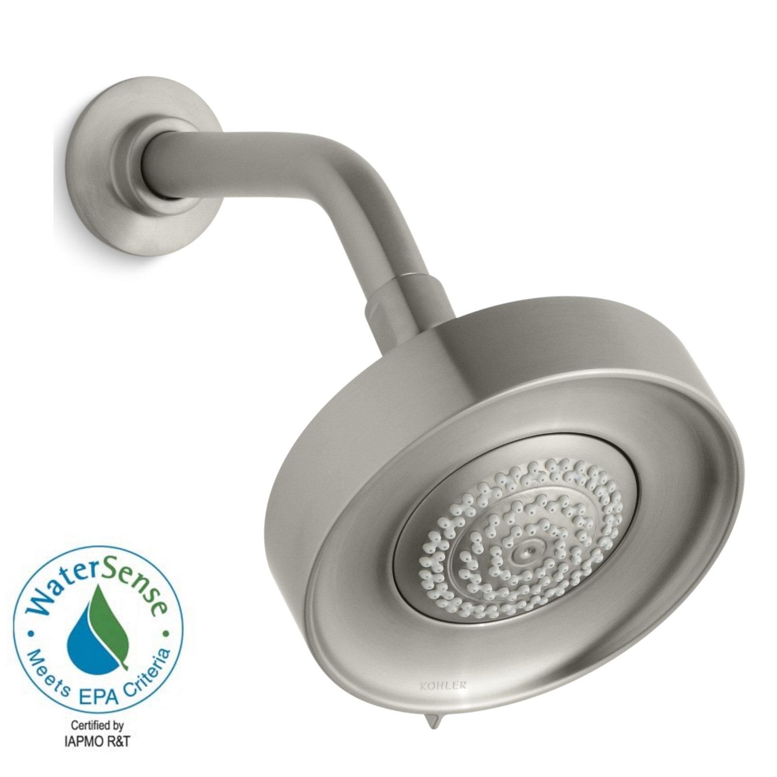 Purist 1.75 GPM Multifunction Shower Head, Vibrant Brushed Nickel