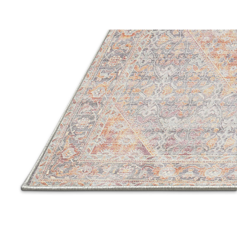 Oriental Indoor Rug, Rectangle 7' x 9'