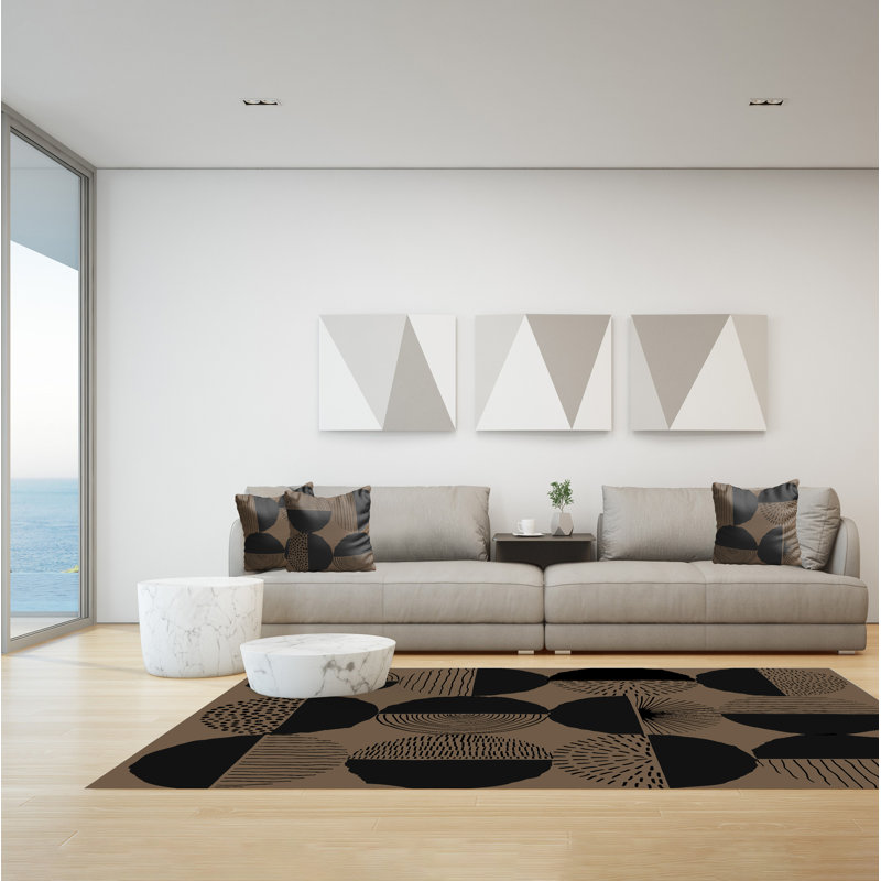 Getsemani Geometric Area Rug, Rectangle 140 x 200cm