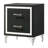 Malcolm Black 2-drawer Nightstand Bedside Table