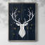 «Christmas Holiday Art CXLV III», reproduction d'art encadrée - bois massif-1192122991