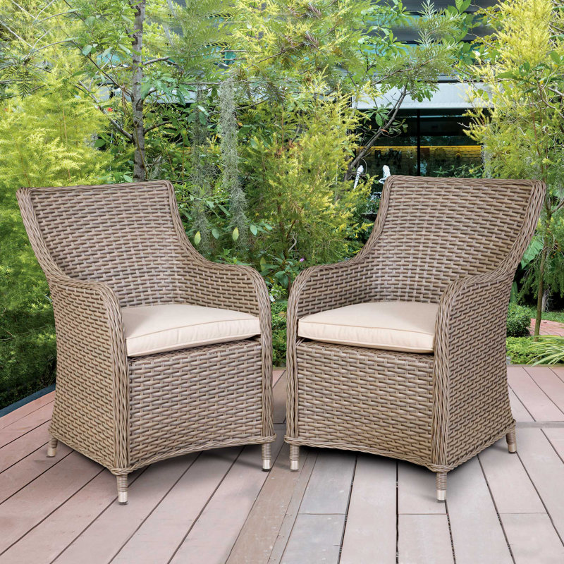 Kasuri Outdoor Lounge Chair with Cushions