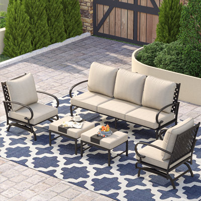 Senalda - Person Patio Conversation Set
