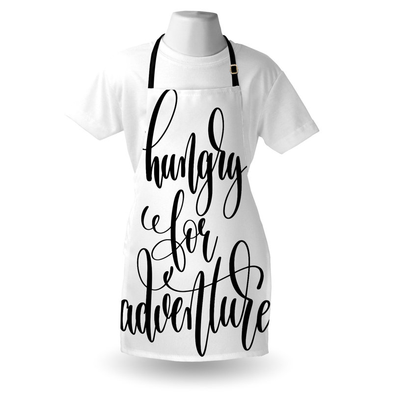 No Pattern Bib Apron