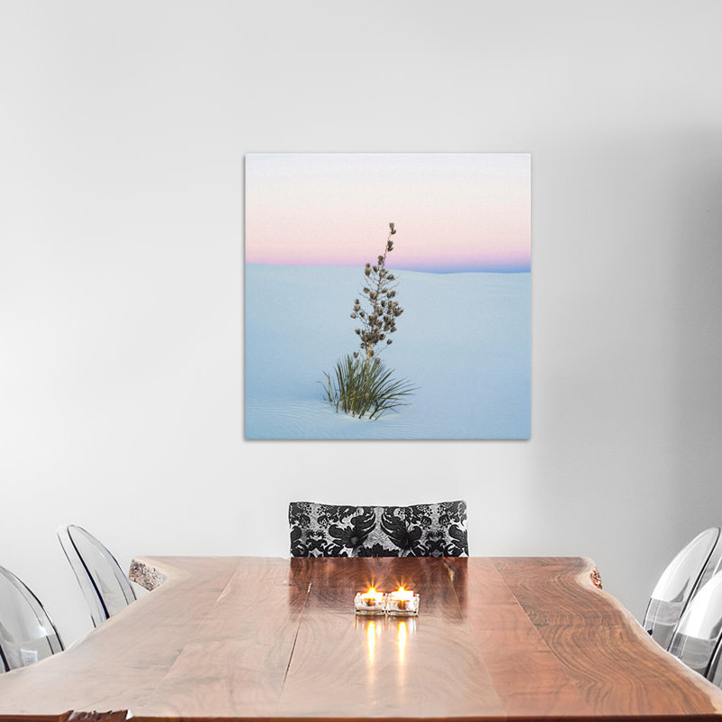 Reproduction de photo sur toile tendue, "soaptree yucca ii, sable national de-new mexico, usa, H 26 po x l 26 po x P 1,5 po