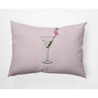 Housse de coussin rectangulaire et insert Martini