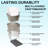 67" X 30.3" Freestanding Tub Acrylic Soaking Bathtub