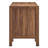 Capri 58" Wood Grain Office Desk In Walnut