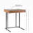 Pull Up Table,solid wood drawer, metal base,modern coffee table,cocktail table-1060395107