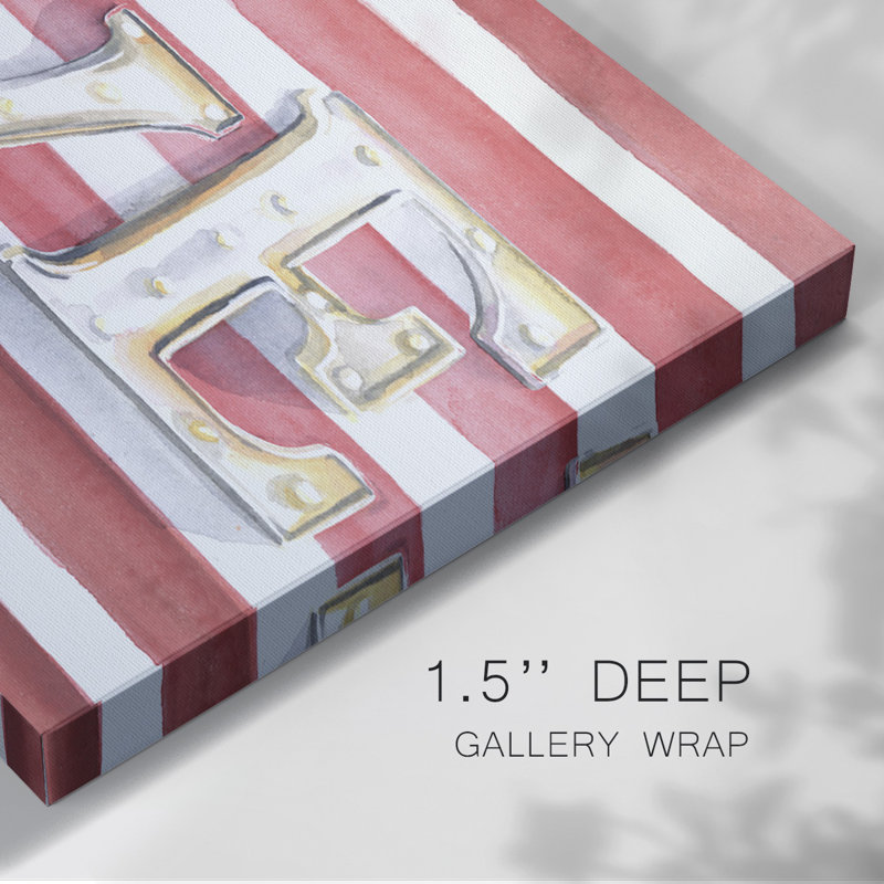 Toile tendue avec galerie A de la National Anthem Collection, H 8 po x l 12 po