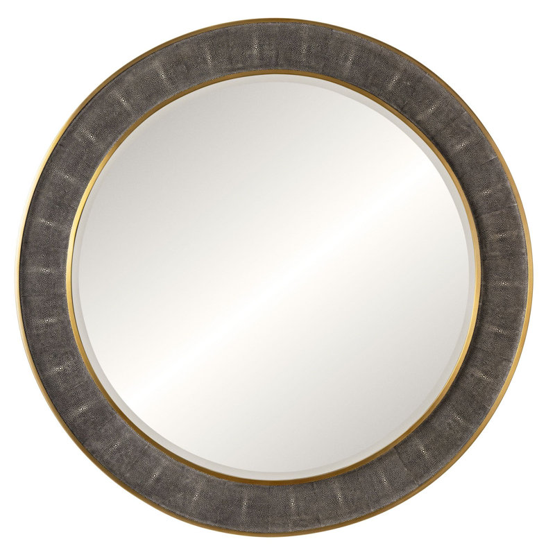 Avalon Round Beveled Mirror