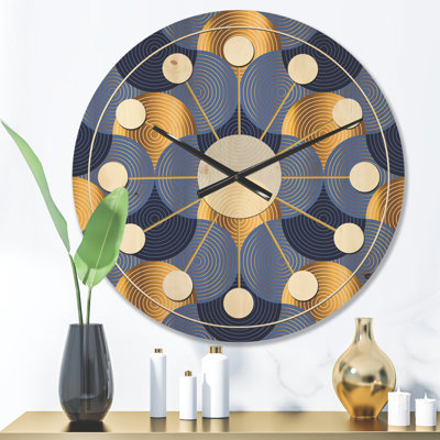 Solid Wood Wall Clock