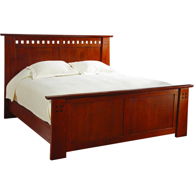 Highlands Solid Wood Low Profile Standard Bed, King, Centennial