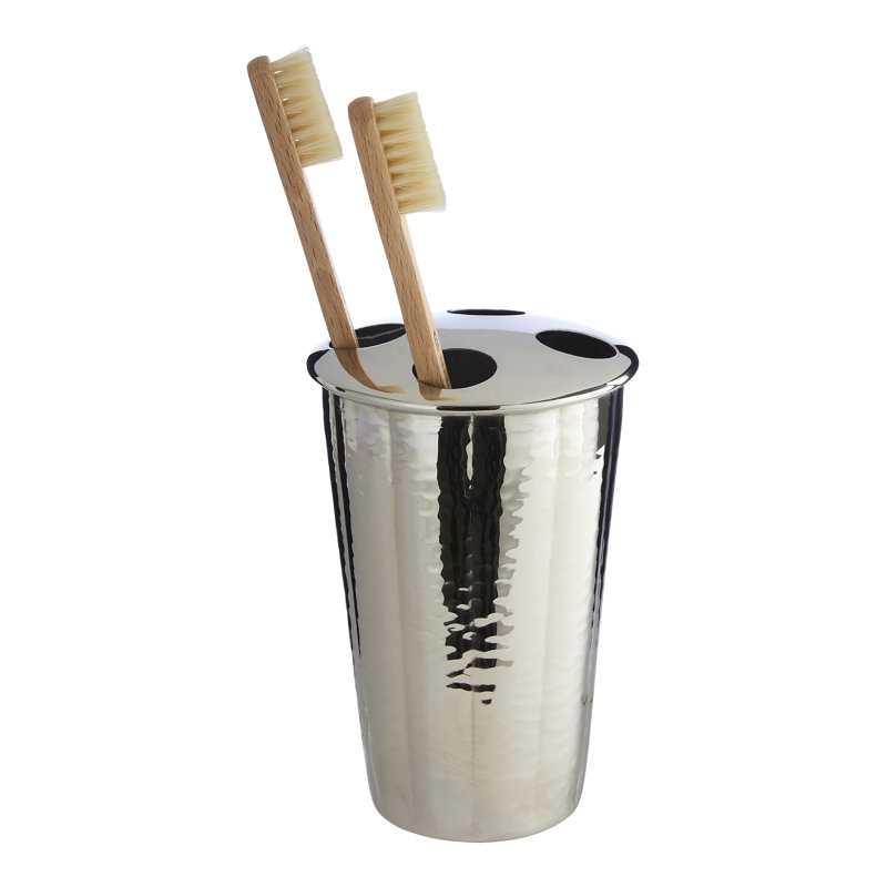 Gisselle Toothbrush Holder, Nickel