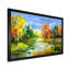Paysage d'automne avec la rivière Wood - Peinture sur toile-59756582-59756581