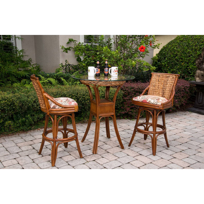 Dastyn Swivel Upholstered Counter Stool, Dum Dum Natural, Sienna