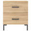 Ellayne 40cm W Iron Bedside Table-1703234255-1736883667
