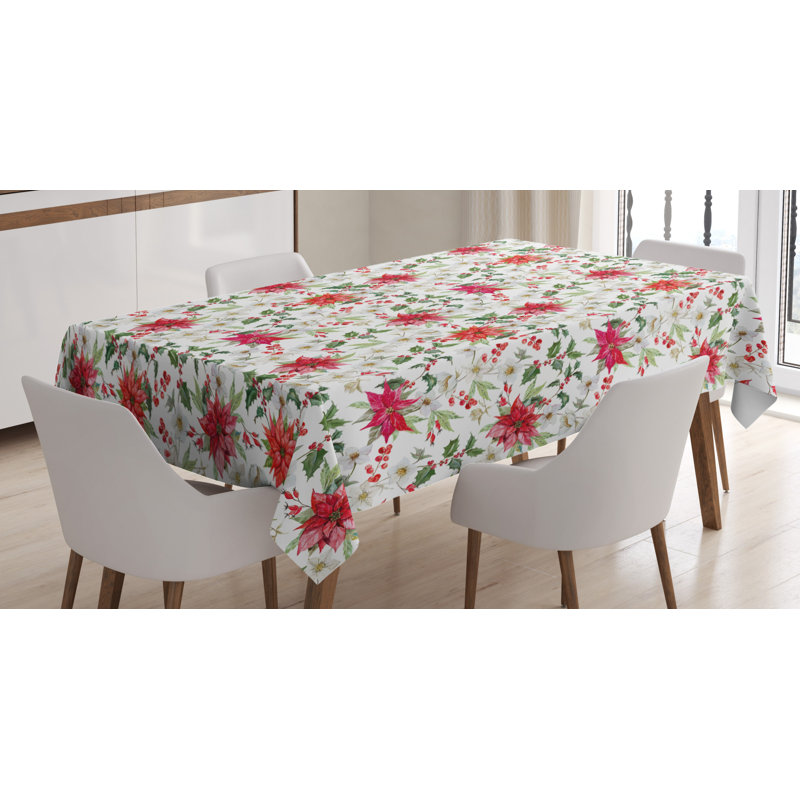 Watercolor Tablecloth, 70" x 52"
