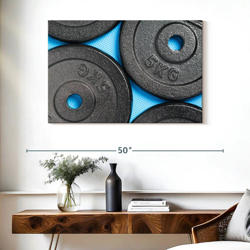 Sireci 5KG Weight Plates, 26" H x 39" W