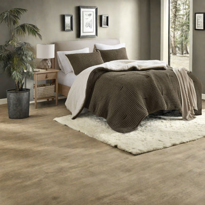 Ensembles de literie douillets, chenille de polyester gaufrée simple, confort moderne