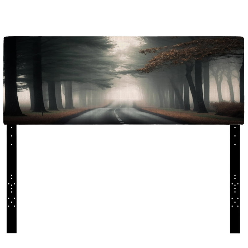 Kaylisha Upholstered Panel Headboard, Queen