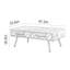Table basse légère de luxe moderne-107293523