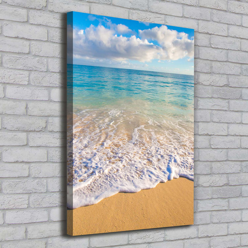 Tropical Beach - Wrapped Canvas Print