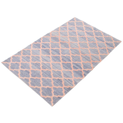 Wool Geometric Indoor Rug
