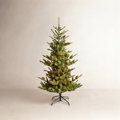 Pre-Lit Pine Christmas Tree