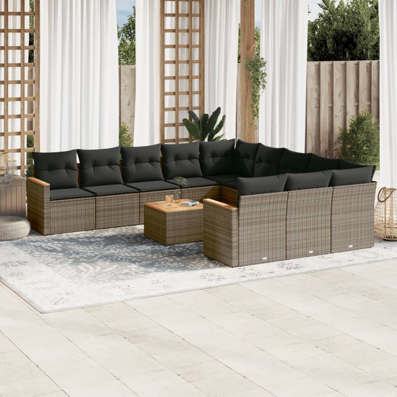 Ensemble de canapé de jardin Vidaxl