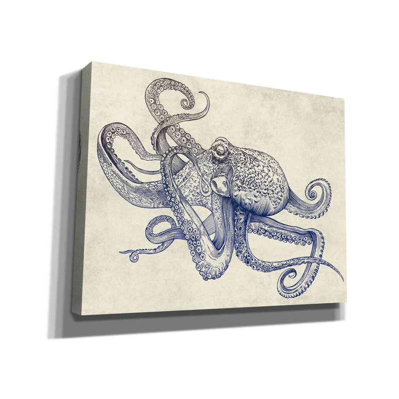 «Octoflow» par Rachel Caldwell, art mural sur toile, H 26 po x l 34 po x P 1,5 po