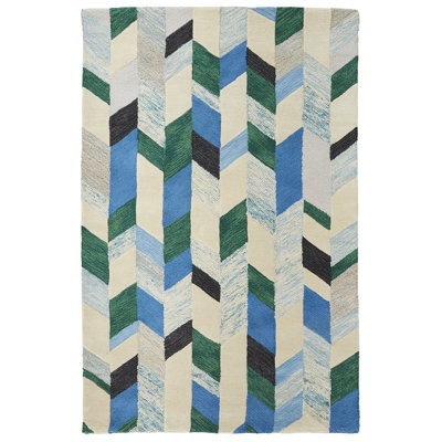 Tollette Chevron Indoor Rug