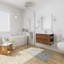 Meuble-lavabo mural avec lavabo en gel-1146899909