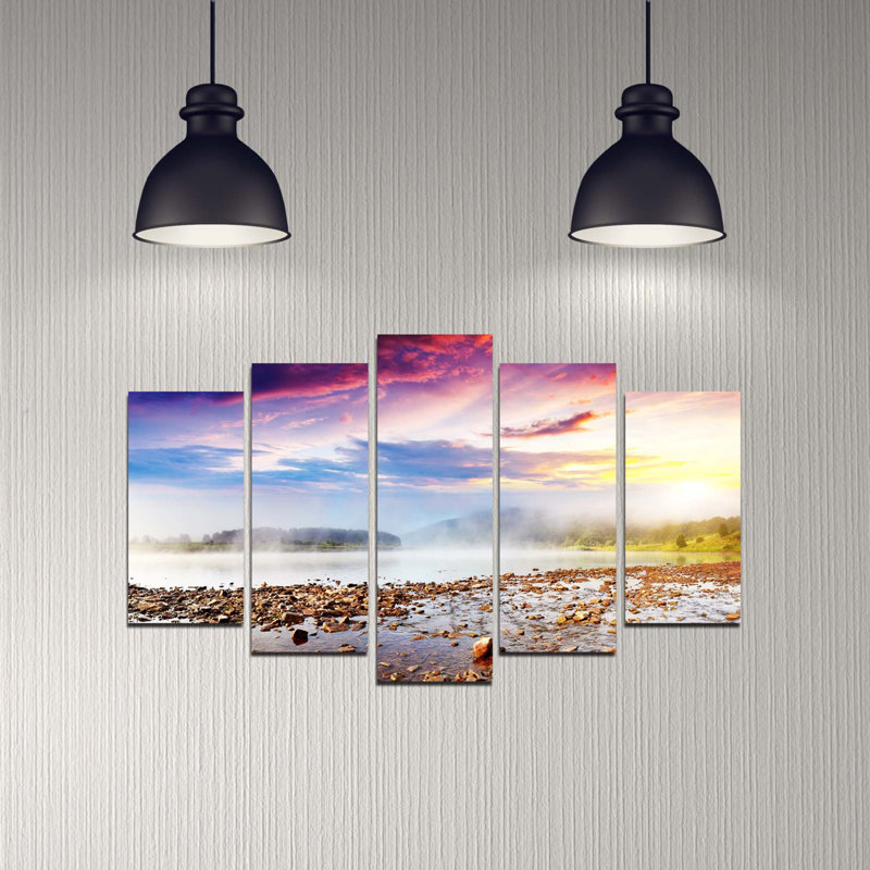 5 Piece No Frame Print on MDF