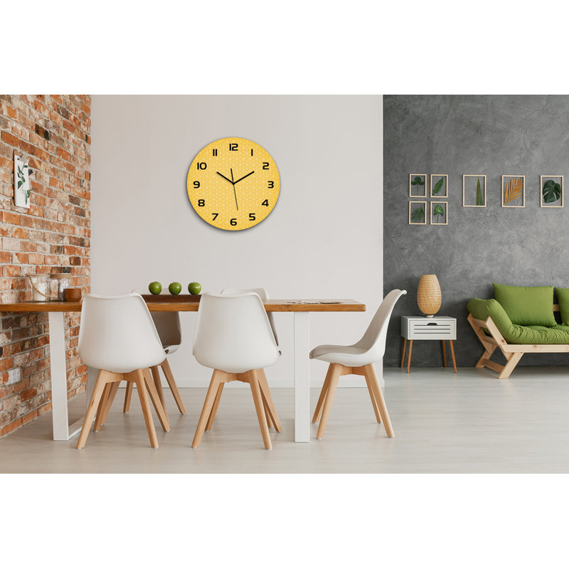 Judyann Glass Wall Clock