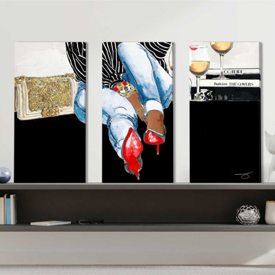 " Waiting On You 2 " by Jodi 3 - Pieces Painting Print