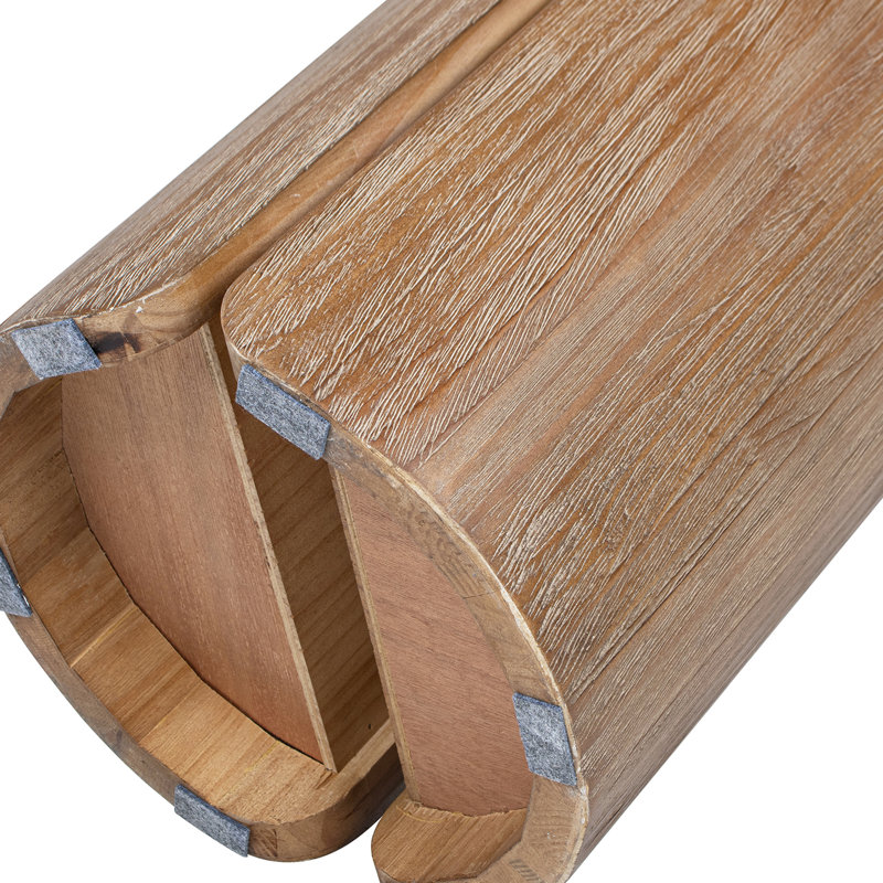 Table d'appoint carrée à piédestal 22 po Flickinger