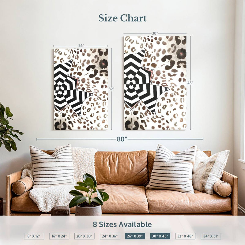 Avery African Design, H 39 po x l 26 po