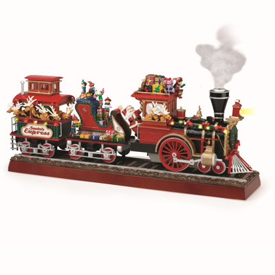 Heirloom 16.75" Animated Santa's Express