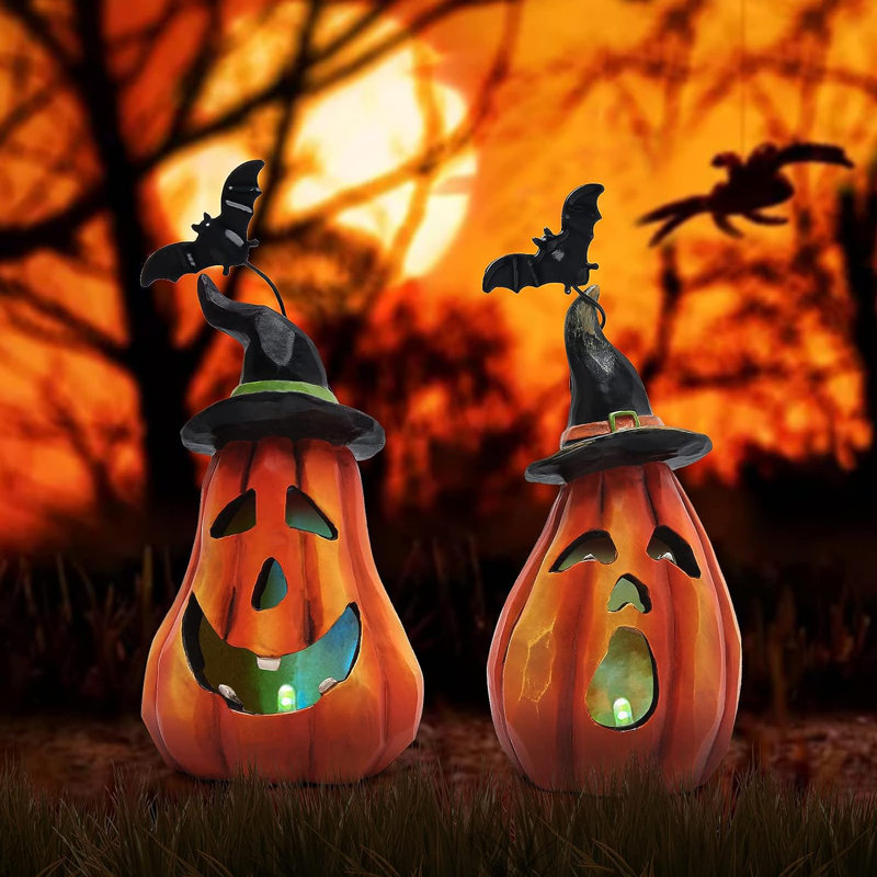 Décorations d'Halloween citrouille d'Halloween décorations d'intérieur pour la table / Halloween / fenêtre / boîte cadeau / cadeau